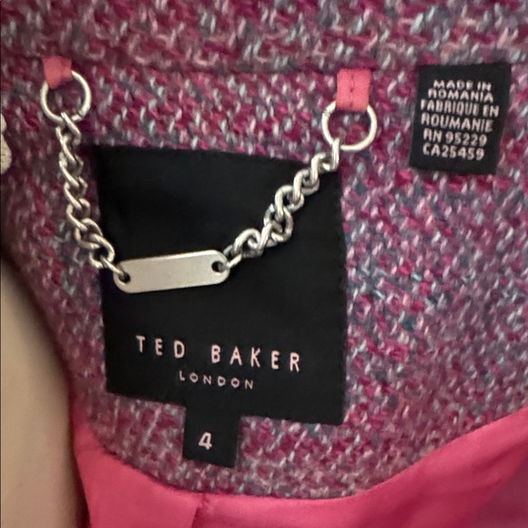 Ted Baker Double-Breasted wool Coat - Picture 10 of 11